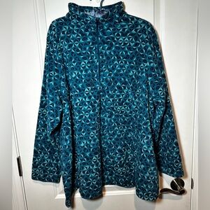 Lands’ End Super Soft Fleece Quarter Zip Pullover 3X